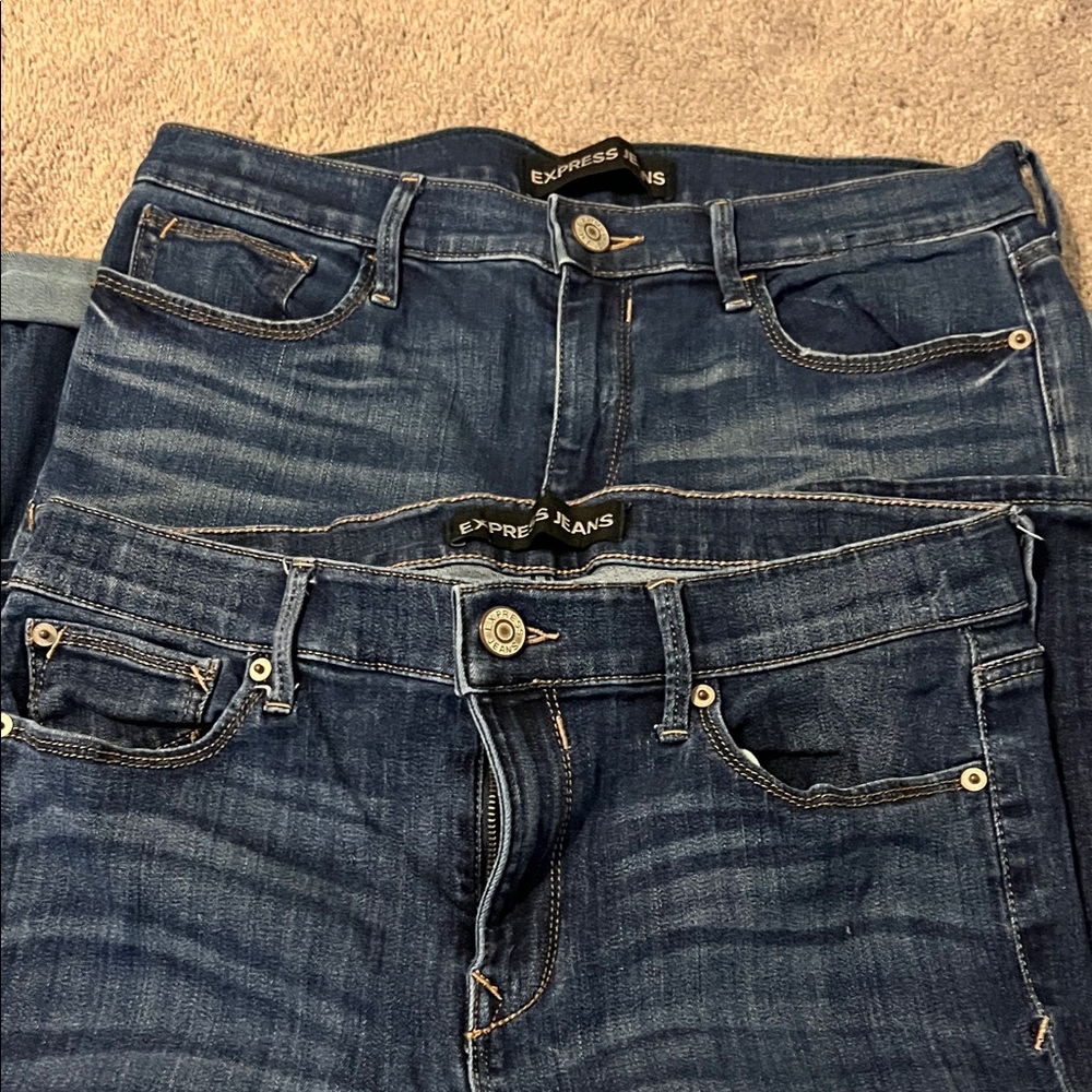 Express mid rise leggings bundle